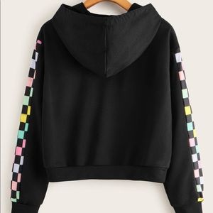 shein black hoodie